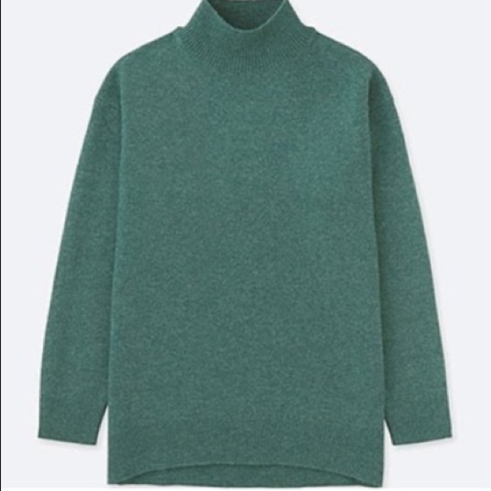 Uniqlo Women Premium Lambswool High-Neck Sweater